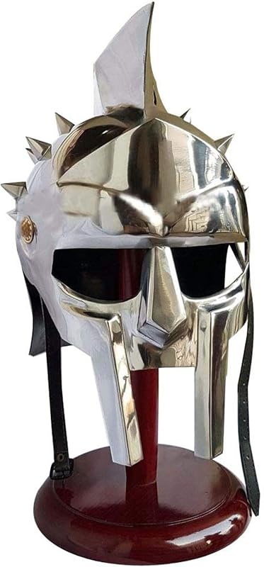 AnNafi Gladiator Maximus Arena Helmet Wearable Full Size Medieval Armo