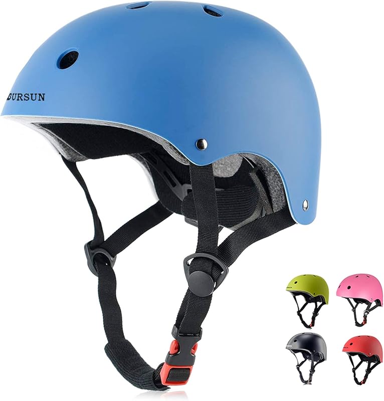 Adjustable Kids Bike Helmet with Ventilation for Boys and Girls Ages 2