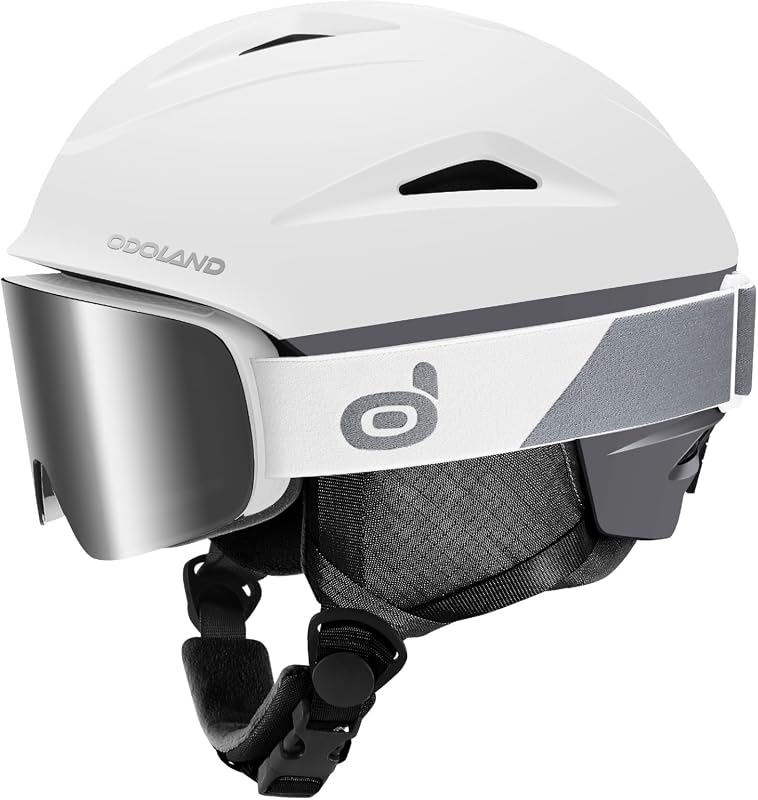 Odoland Ski Helmet and Goggles