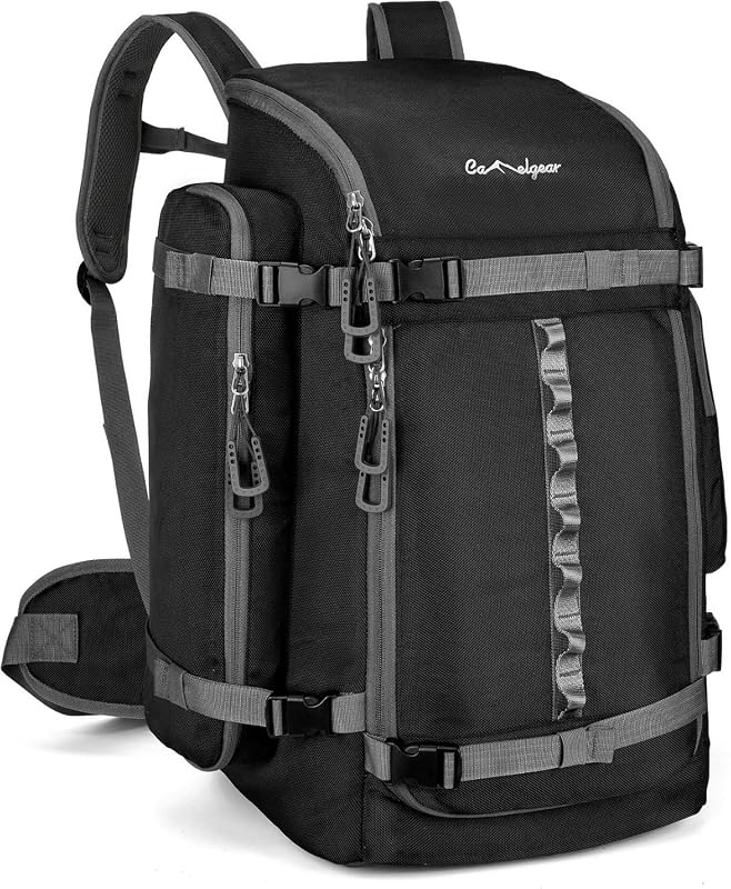 65L Waterproof Ski Boot Bag Backpack