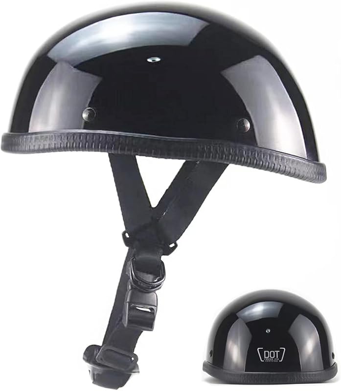 DOT Approved Retro Half Helmet