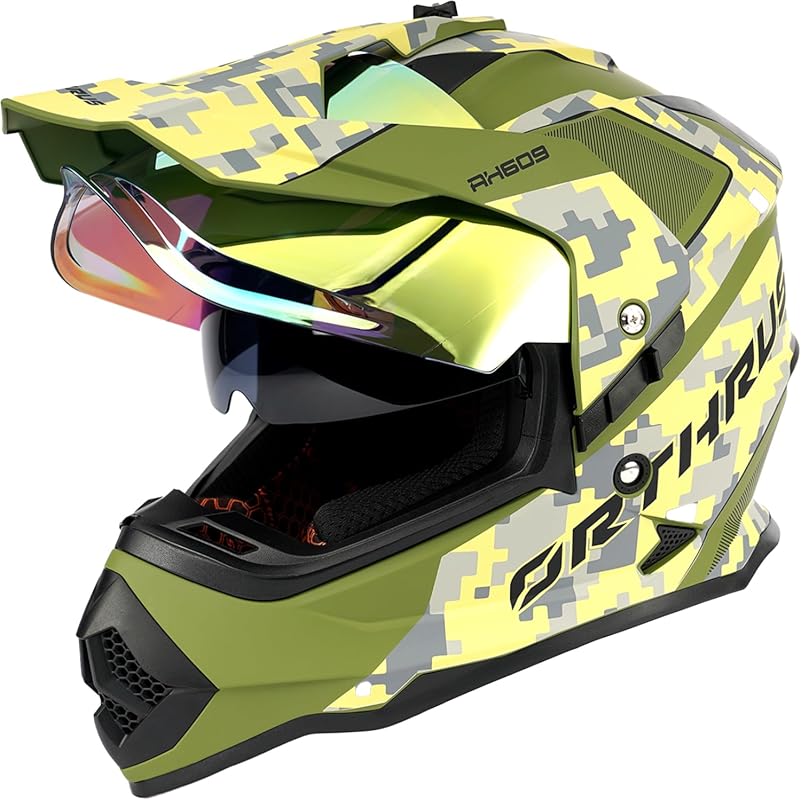 Orthrus Dual Sport Adventure Helmet