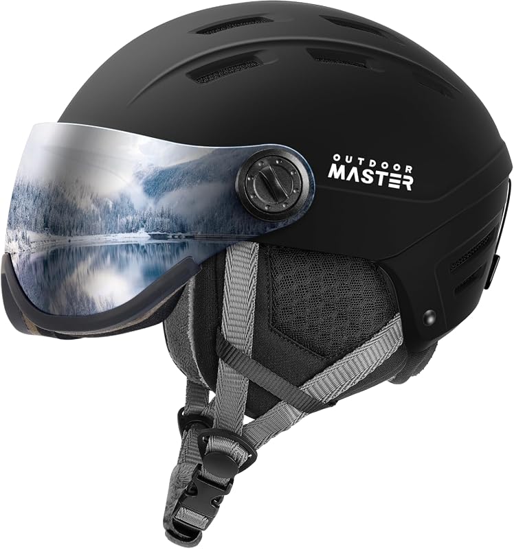 best ski helmets with visor