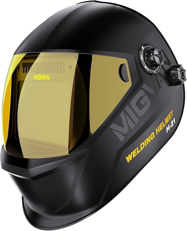 Auto Darkening Welding Helmet with Large True Color Viewing Screen, So