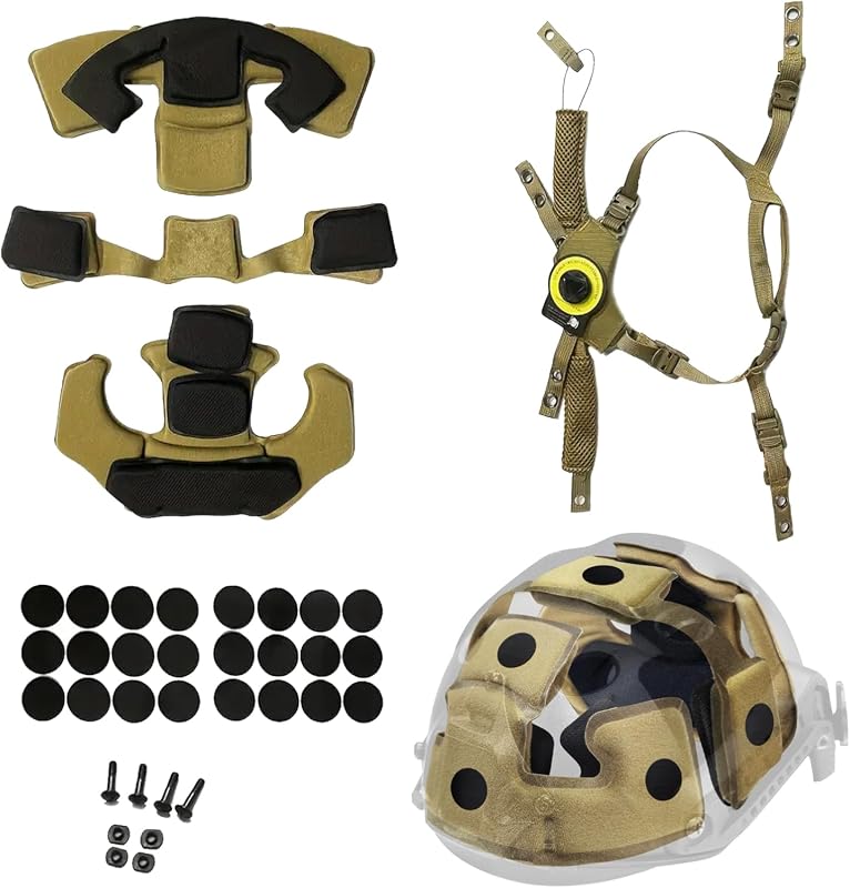 Premium Tactical Helmet Padding Kit