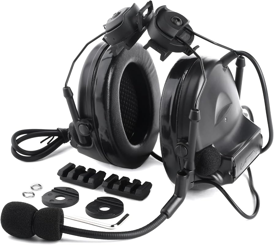 Tactical Airsoft Helmet Headset