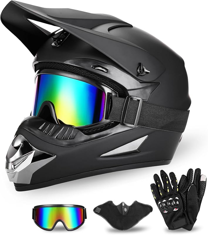 Full Face Dirt Bike Helmet Kit