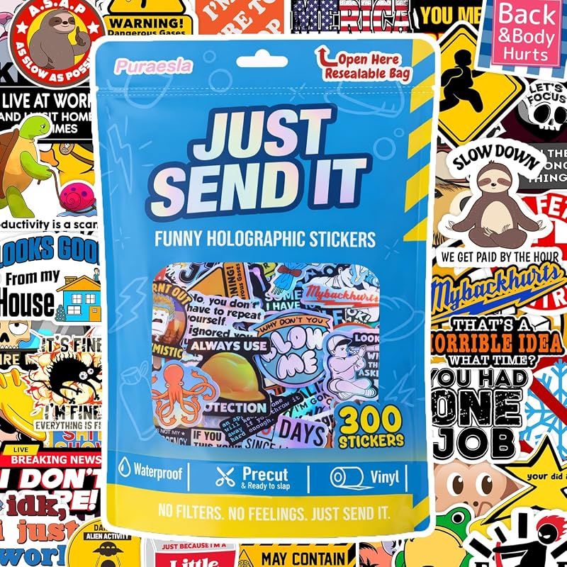 Puraelsa Just Send It Sticker Pack