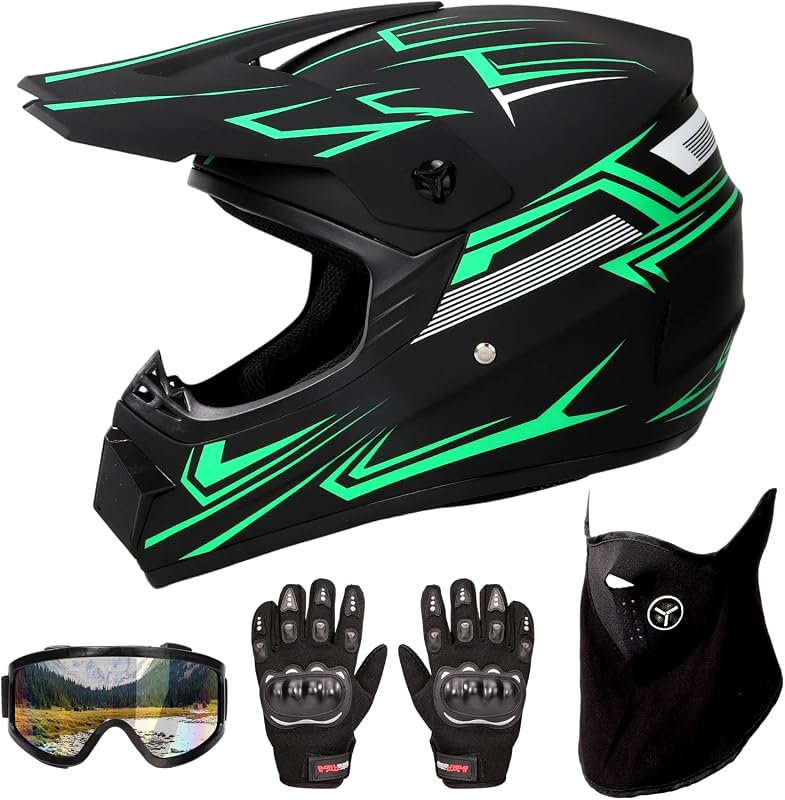 DOT Approved Off-Road Motocross Helmet