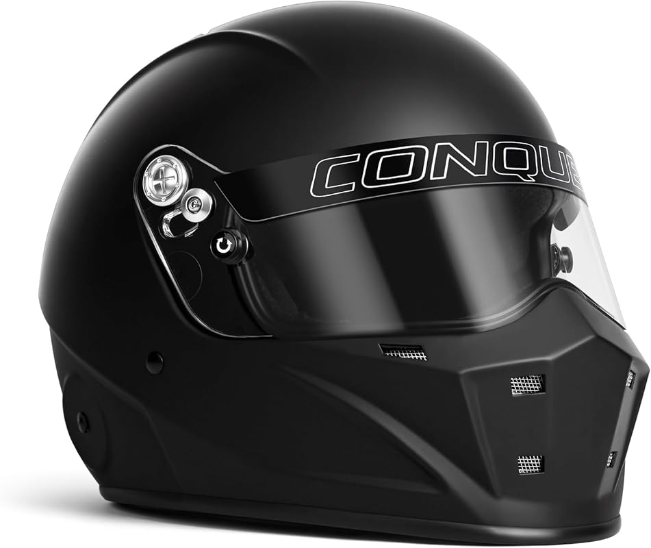 Conquer Snell SA2025 Approved Full Face Auto Racing Helmet