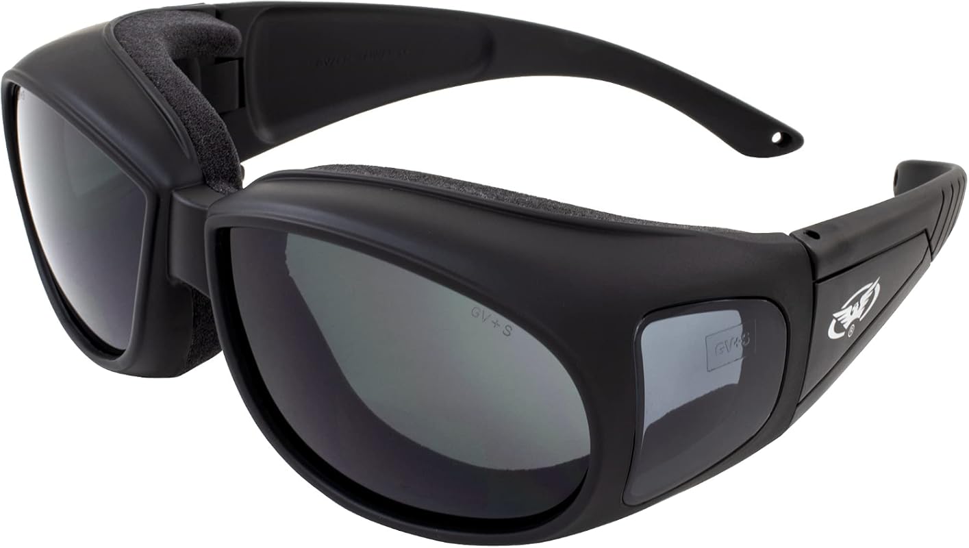 Global Vision Outfitter Padded Motorcycle Safety Glasses with Anti-Fog