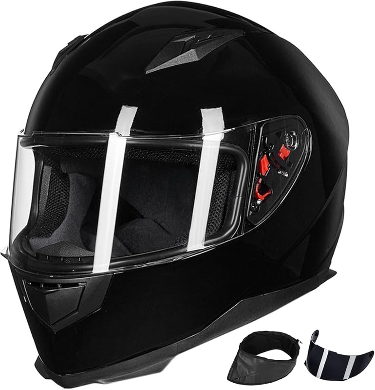ILM Full Face Motorcycle Helmet for Men and Women, DOT Approved Safety