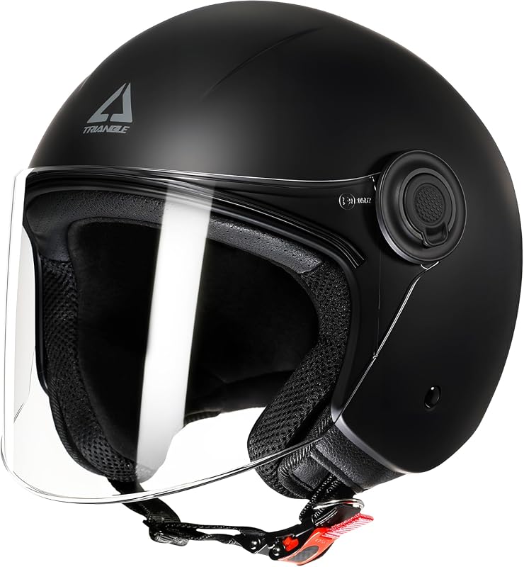 TRIANGLE Retro Open Face Helmet