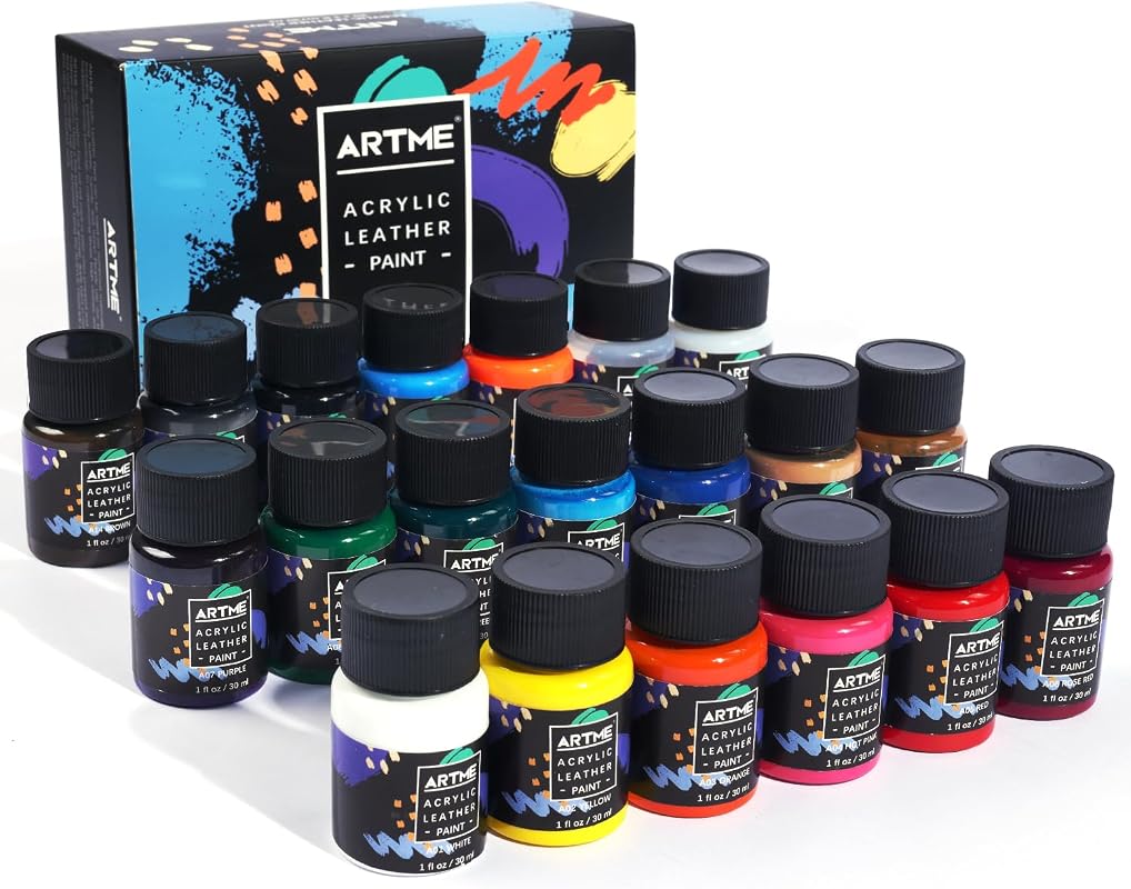 ARTME Acrylic Leather Paint Set