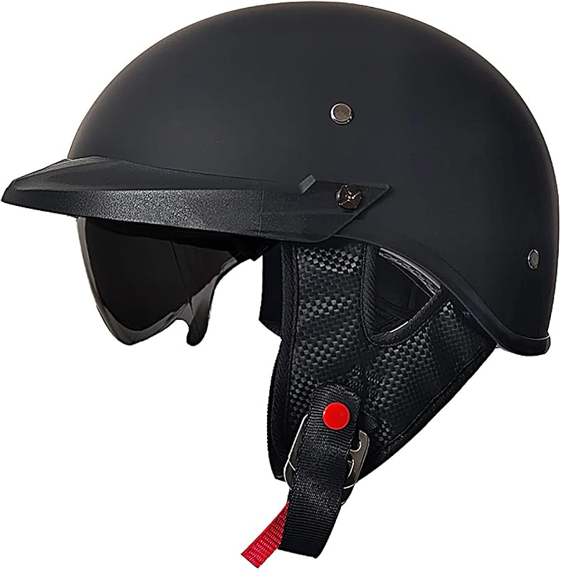 Motorcycle Half Helmet With Visor
