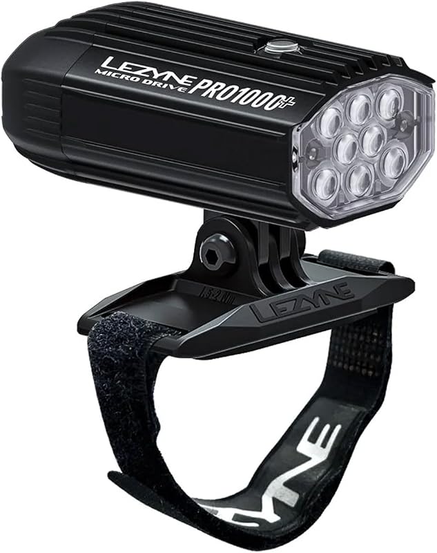 LEZYNE Micro Drive Pro 1000 Lumen LED Bike Helmet Light