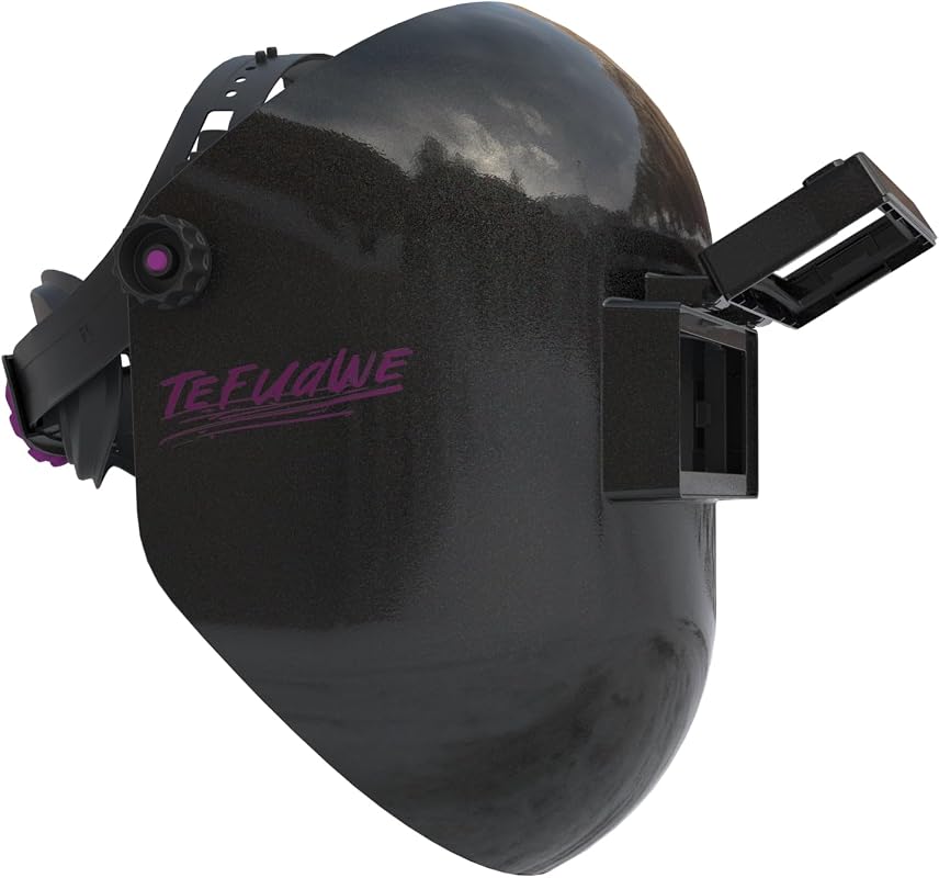 Black Sugar Scoop Pipeline Welding Helmet