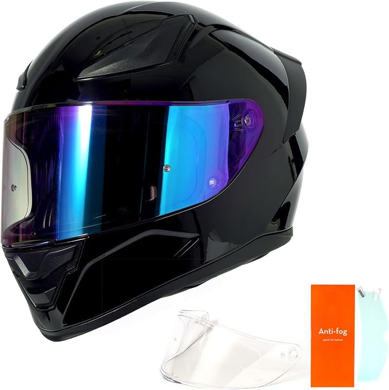 OTS Dual Visor Motorcycle Helmet