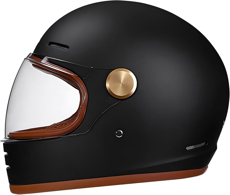 Retro Vintage Full Face Motorcycle Helmet