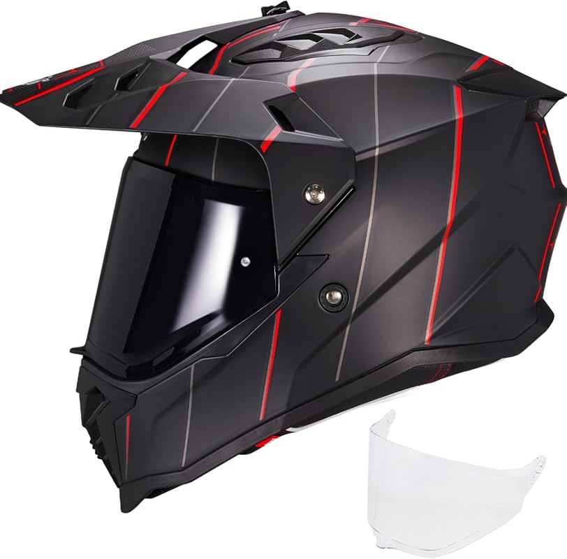VCOROS VS-908 Full Face Adventure Motorcycle Helmet