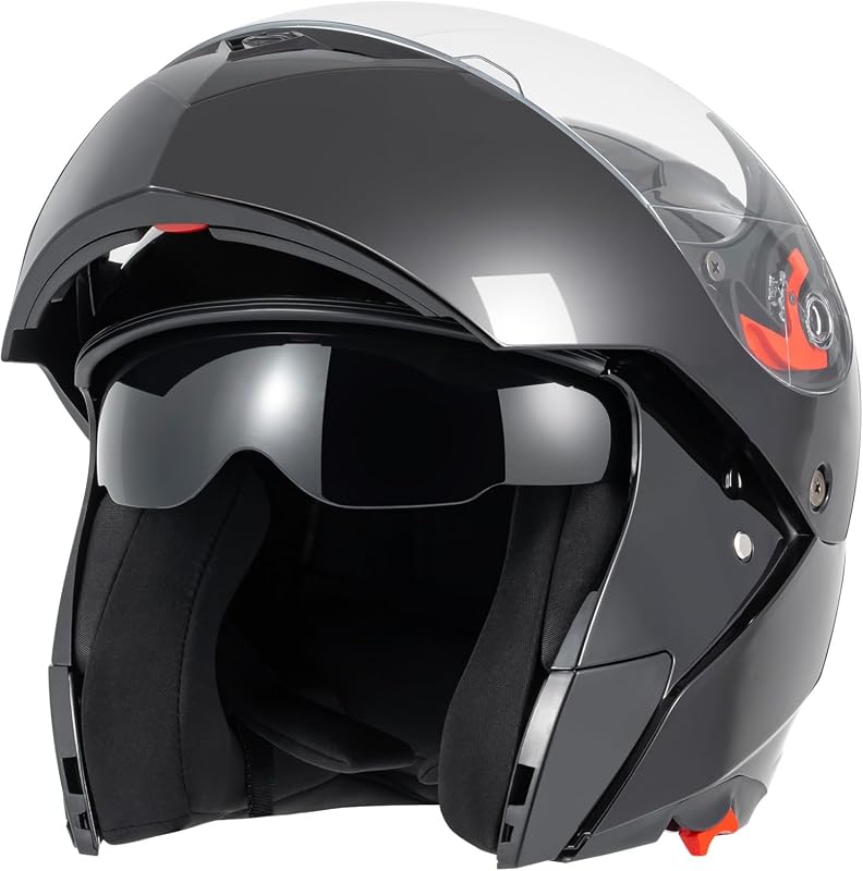 DOT Modular Dual Visor Helmet