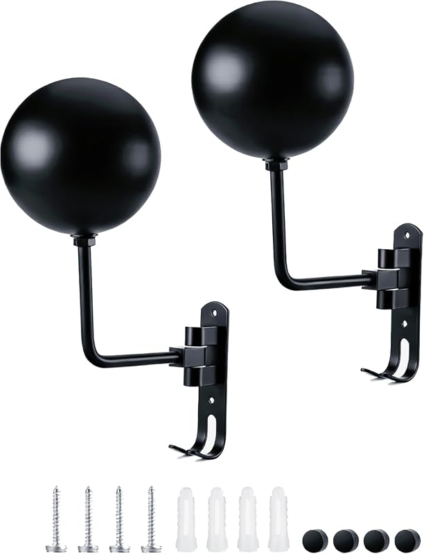 180° Rotating Metal Motorcycle Helmet Holder