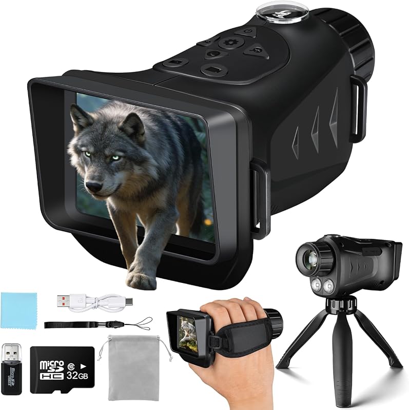 VXF 4K Digital Night Vision Monocular