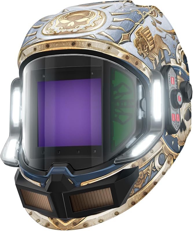 ANDELI 2026 Panoramic 180° True Color Auto Darkening Welding Helmet wi