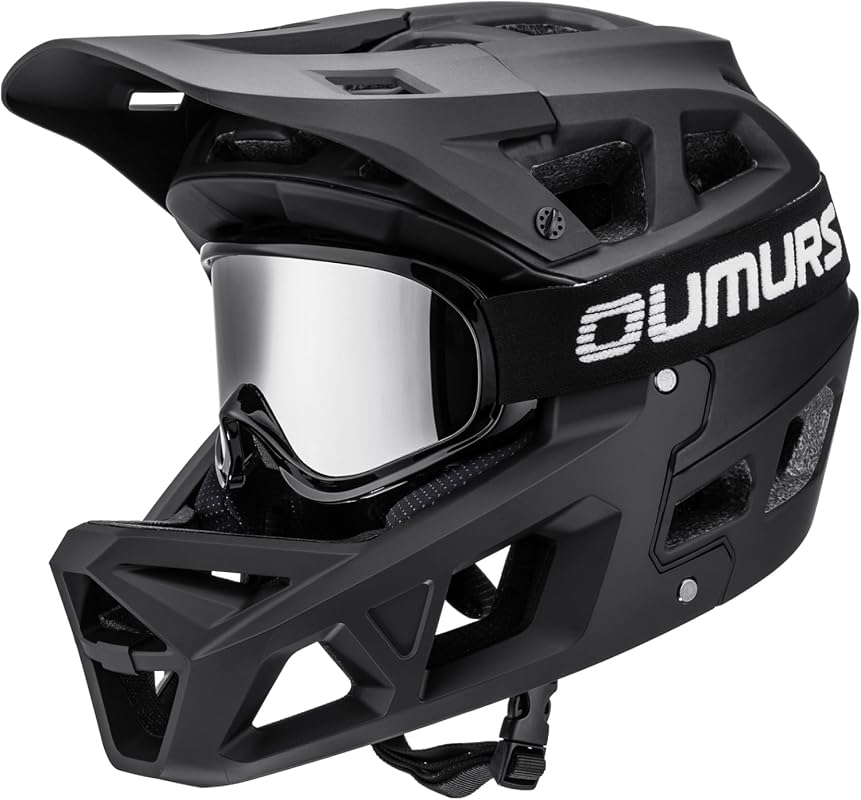 OUMURS Full Face MTB Helmet
