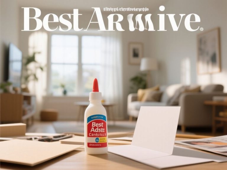 Best Adhesive For Cardstock