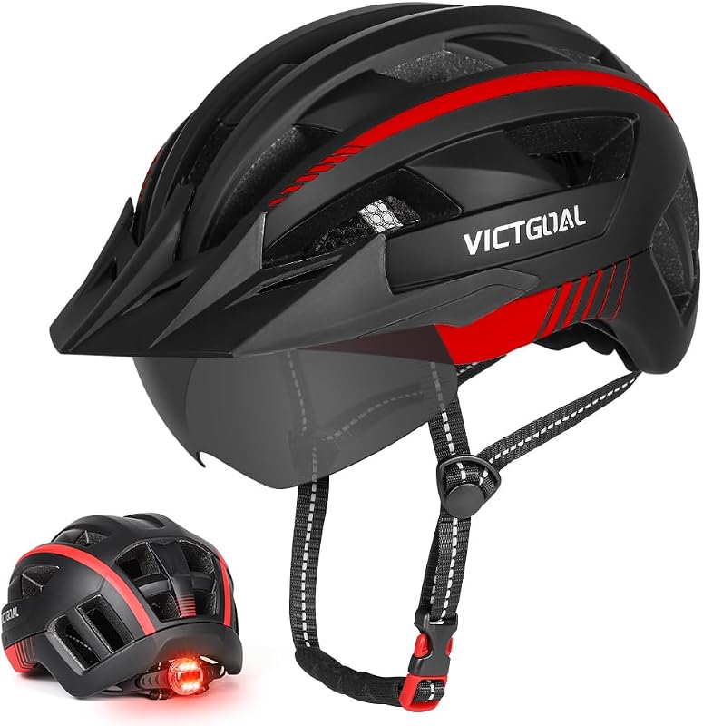Magnetic Goggle Bike Helmet