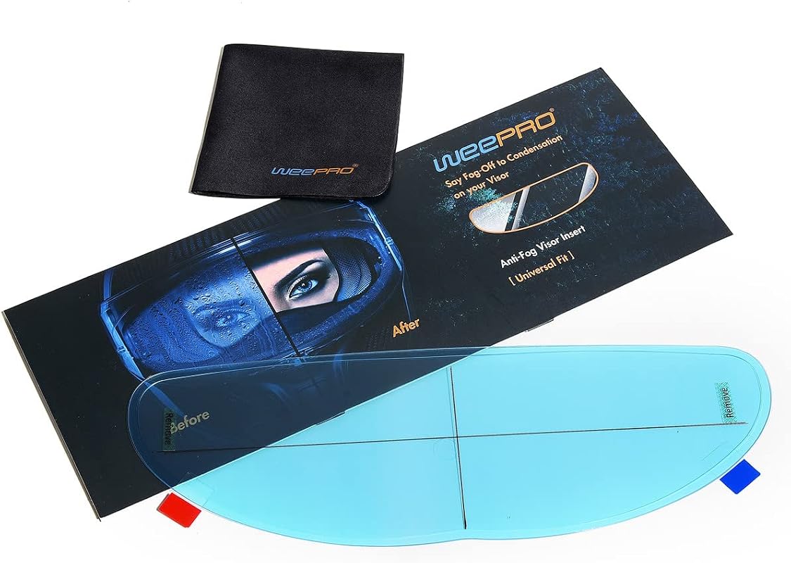 Universal Motorcycle Helmet Visor Anti-Fog Film