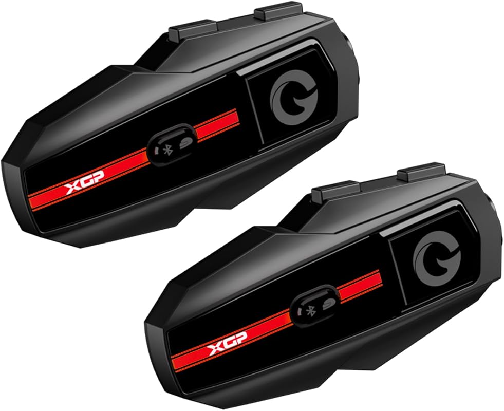 XGP V5.4 Motorcycle Helmet Bluetooth Intercom System with Music Sharin