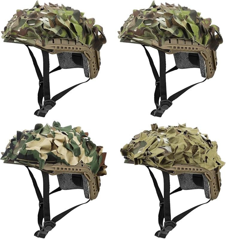 Tactical Helmet Scrim Cover