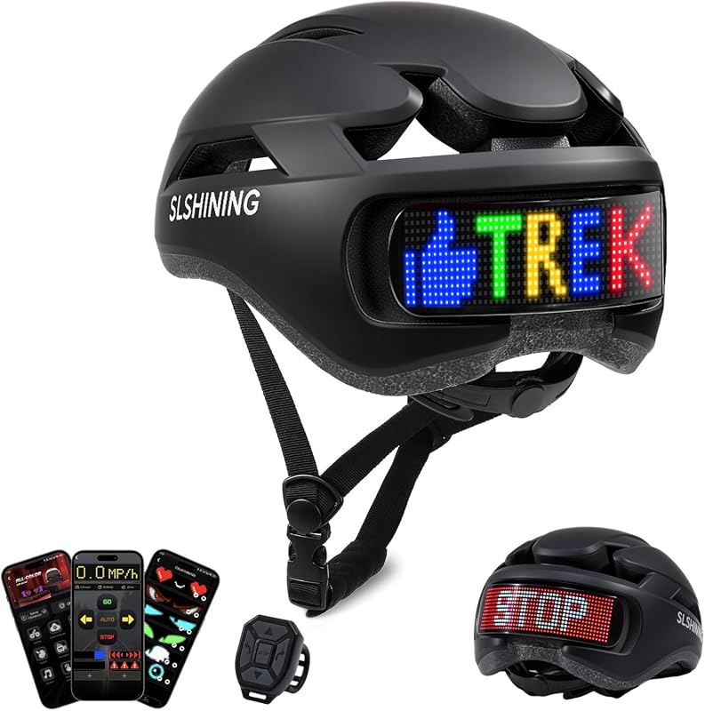 Adjustable Smart LED Mountain Bike Helmet