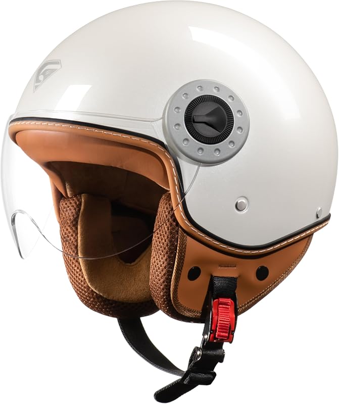 KYPARA Vintage Open Face Helmet