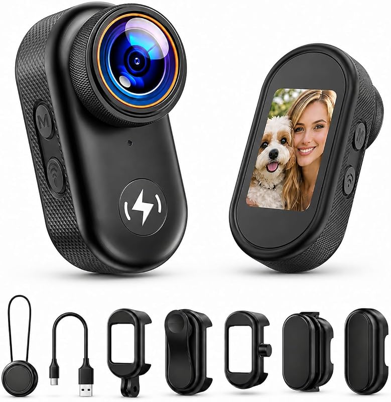 Mini 4K Wearable Action Camera