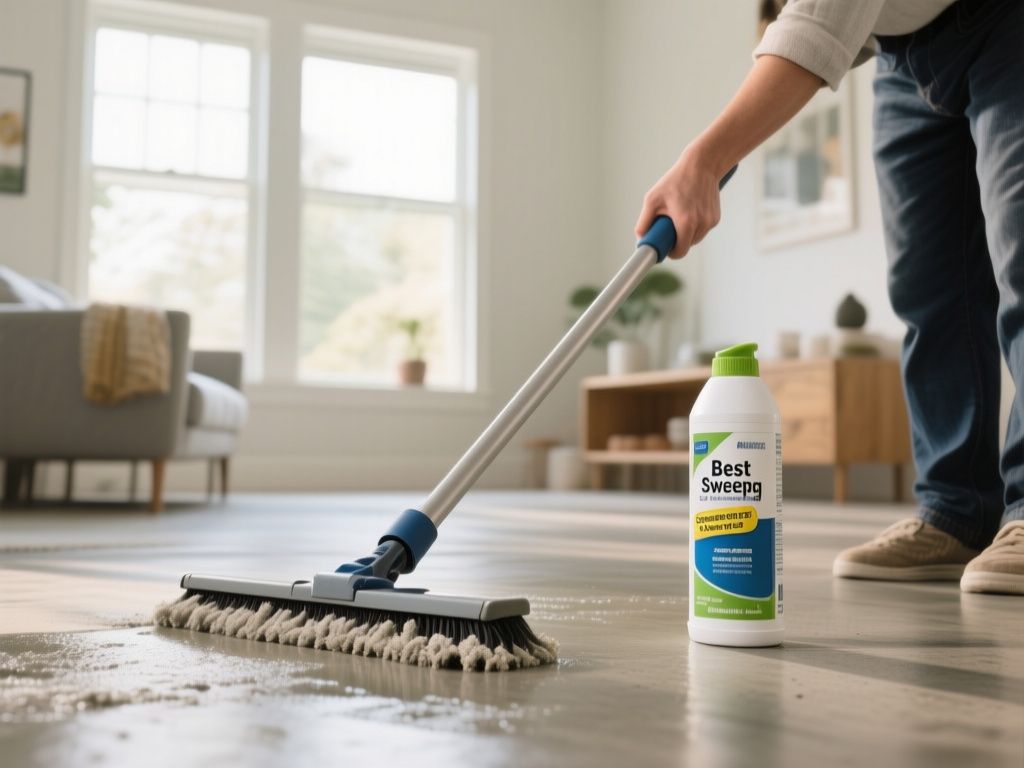 Best Sweeping Compound For Concrete Floors
