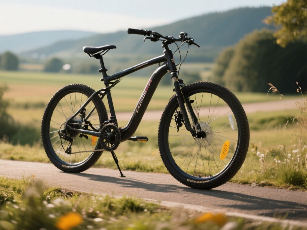 editorial hero image representing: how much a bike, wide shot, natural lighting, high detail