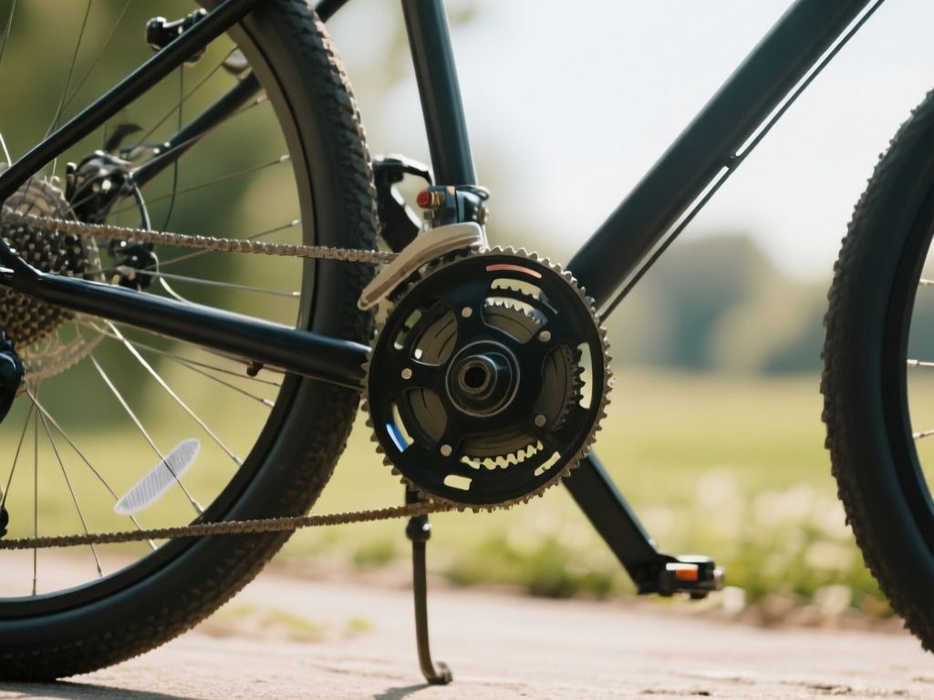 editorial hero image representing: how to change gear on bicycle, wide shot, natural lighting, high detail