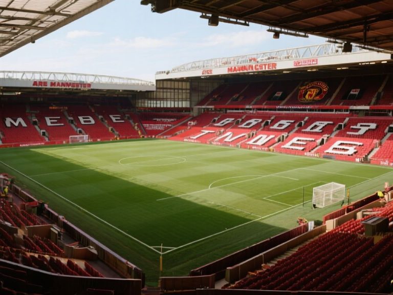 editorial hero image representing: are manchester united playing today, wide shot, natural lighting, high detail
