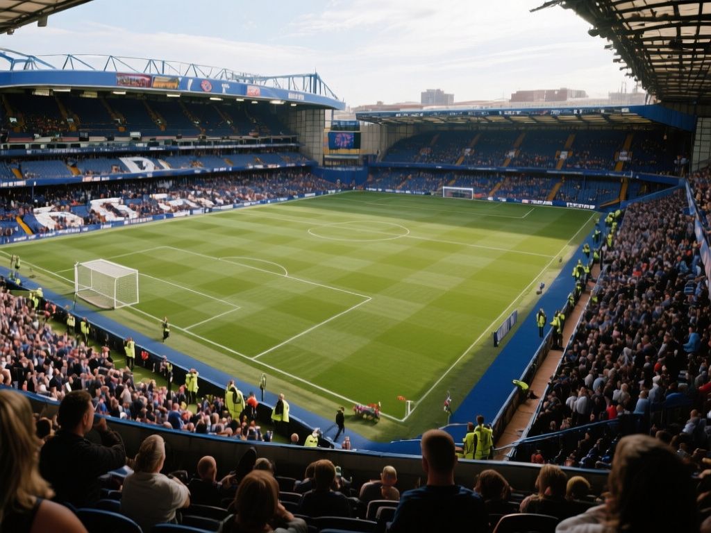 editorial hero image representing: did chelsea win today, wide shot, natural lighting, high detail