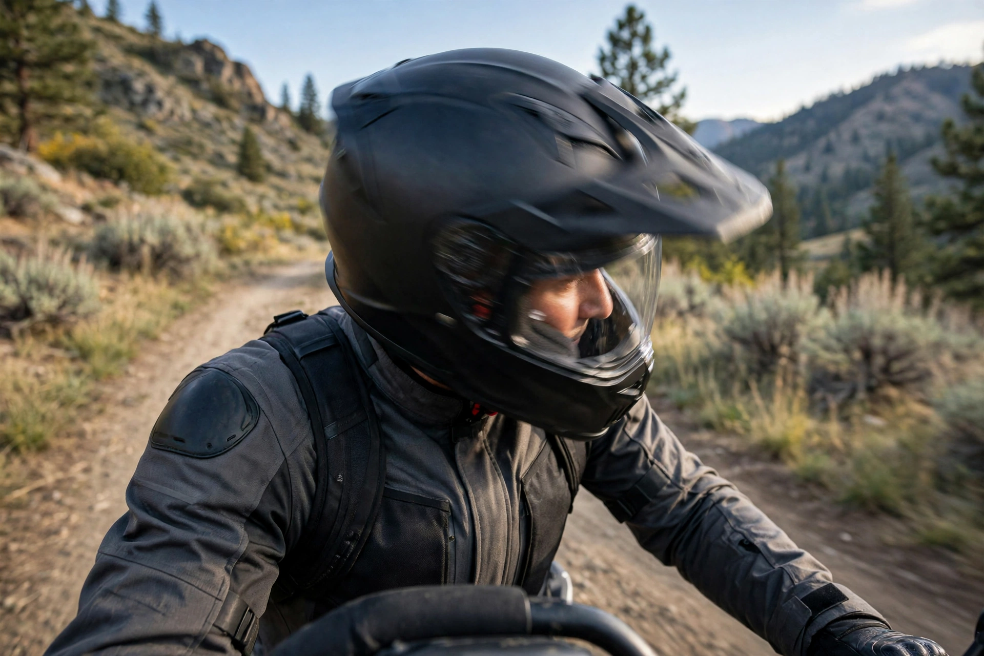 how to tell if a motorcycle helmet is too big with the head shake test
