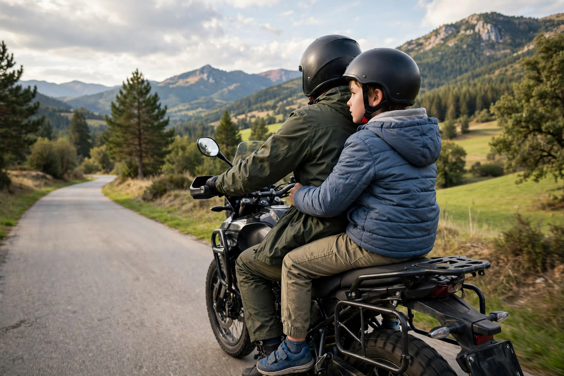 motorcycle passenger minimum age in Florida child passenger with helmet