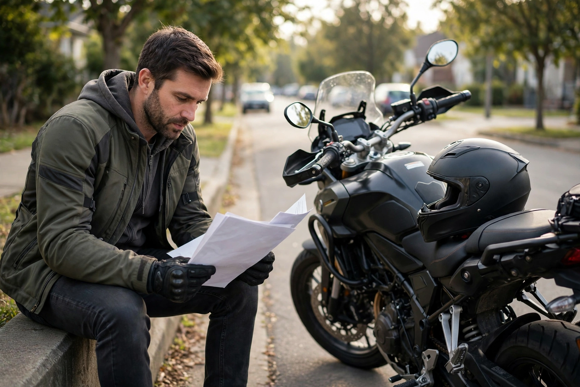 can a helmet ticket affect your motorcycle insurance rates