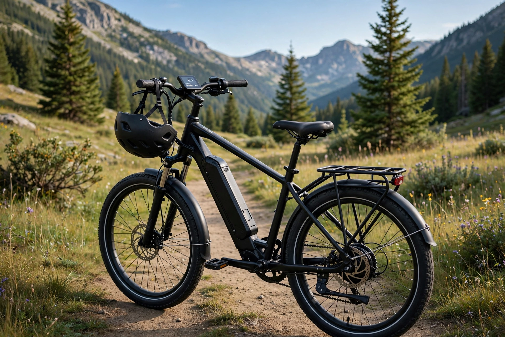 Class 3 e-bike in Vermont with helmet required for all riders