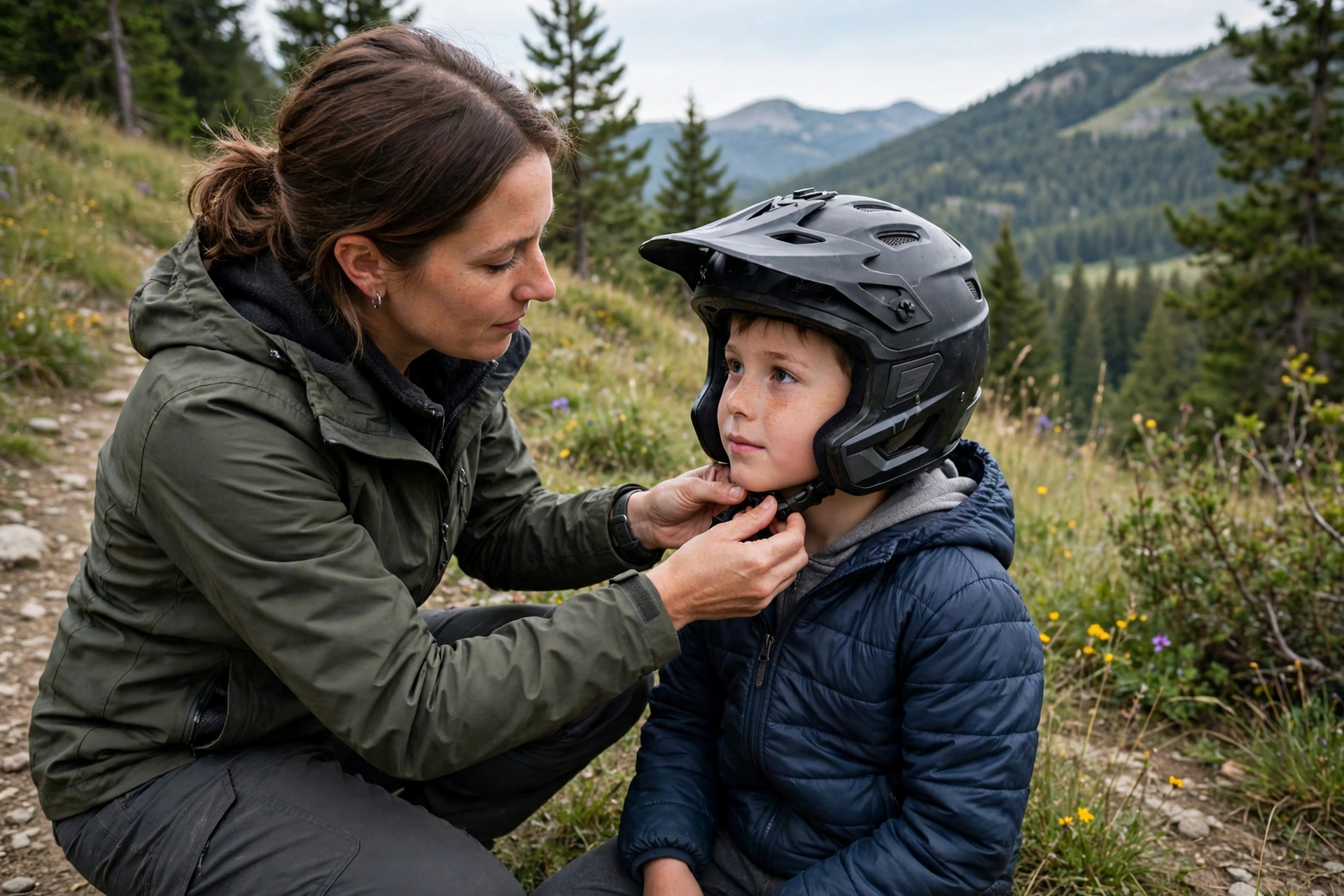 how to fit a youth ATV helmet snug fit and strap check