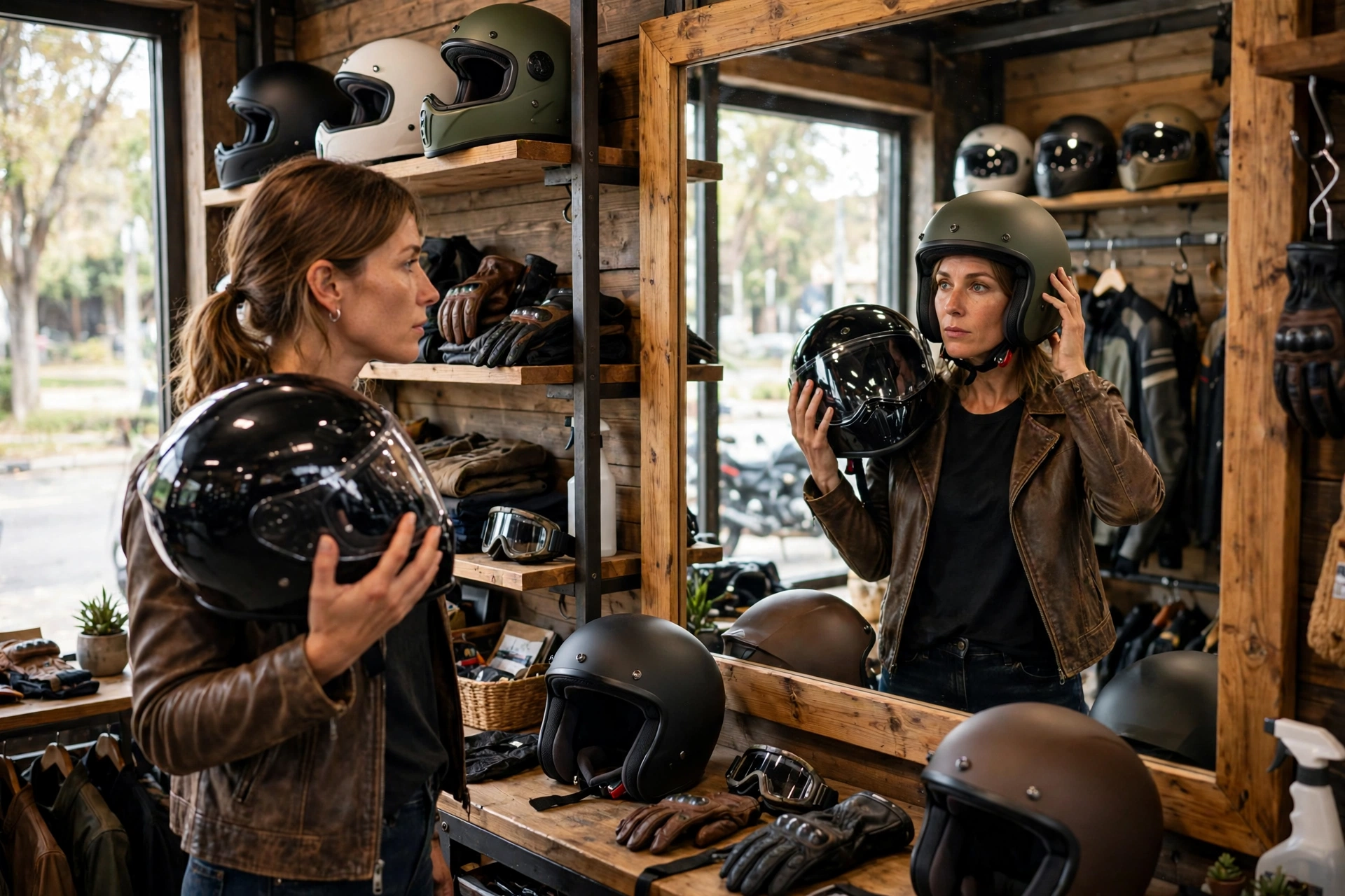 motorcycle helmets for women riders fit differences explained in store