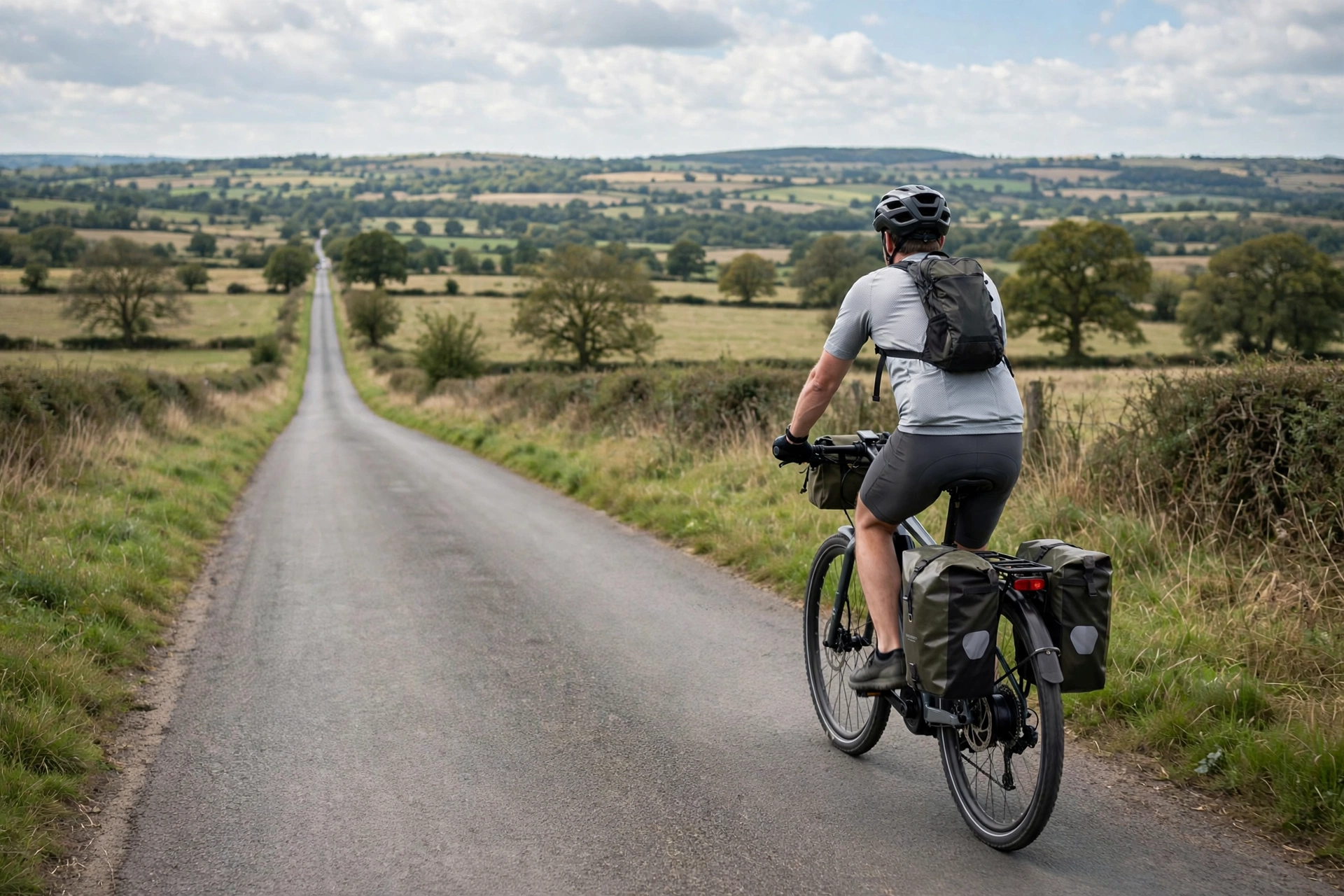lightweight e-bike helmet for long rides reducing neck fatigue