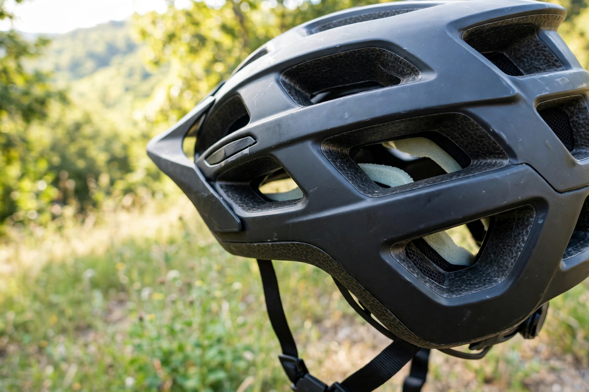 e-bike helmet for hot weather riding vents and cooling channels